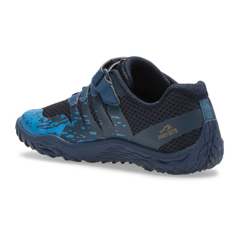 Azure/Orange Boys' Merrell Trail Glove 5 Sneakers | Dubai-9814620