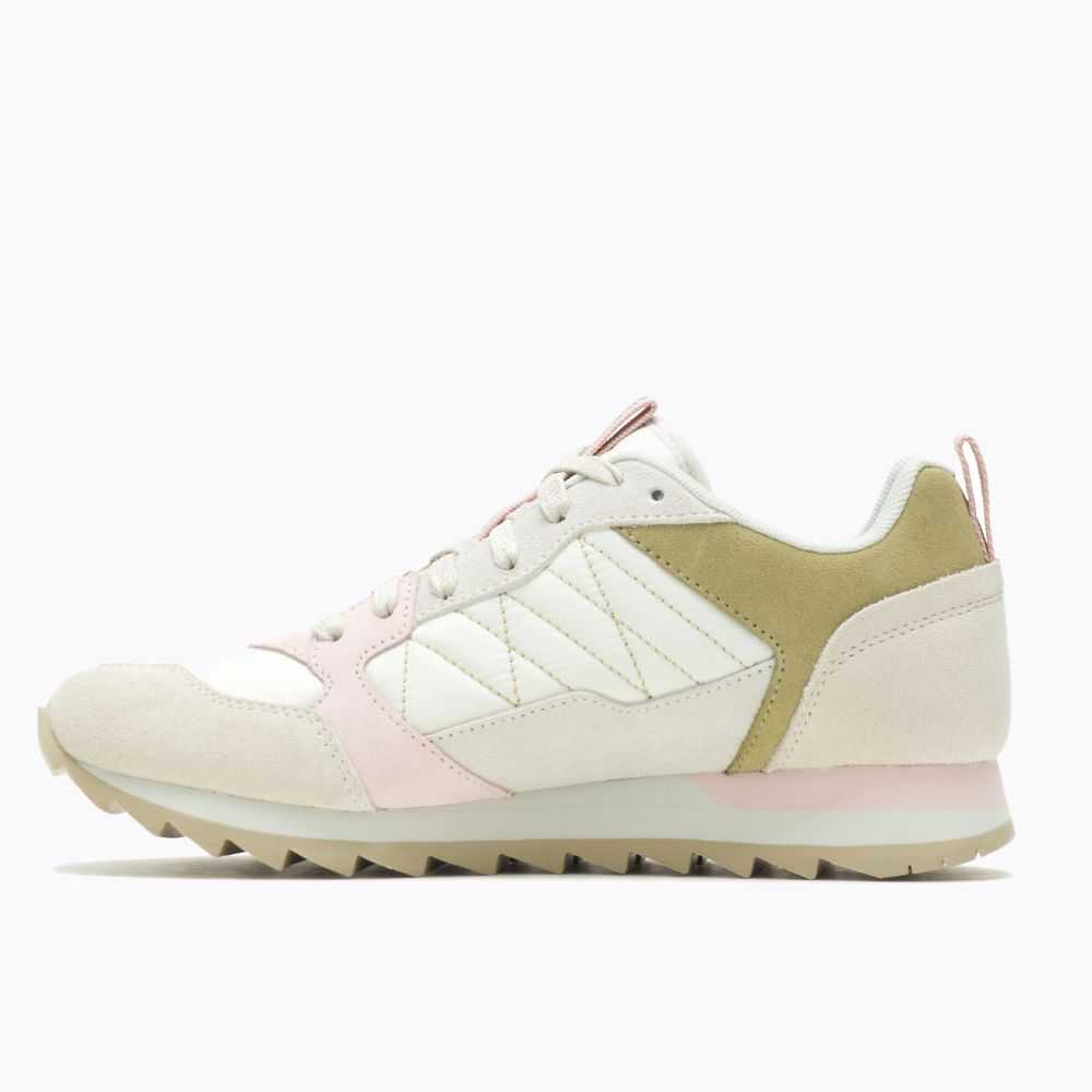 Beige/Rose Women's Merrell Alpine Sneakers | Dubai-5714032