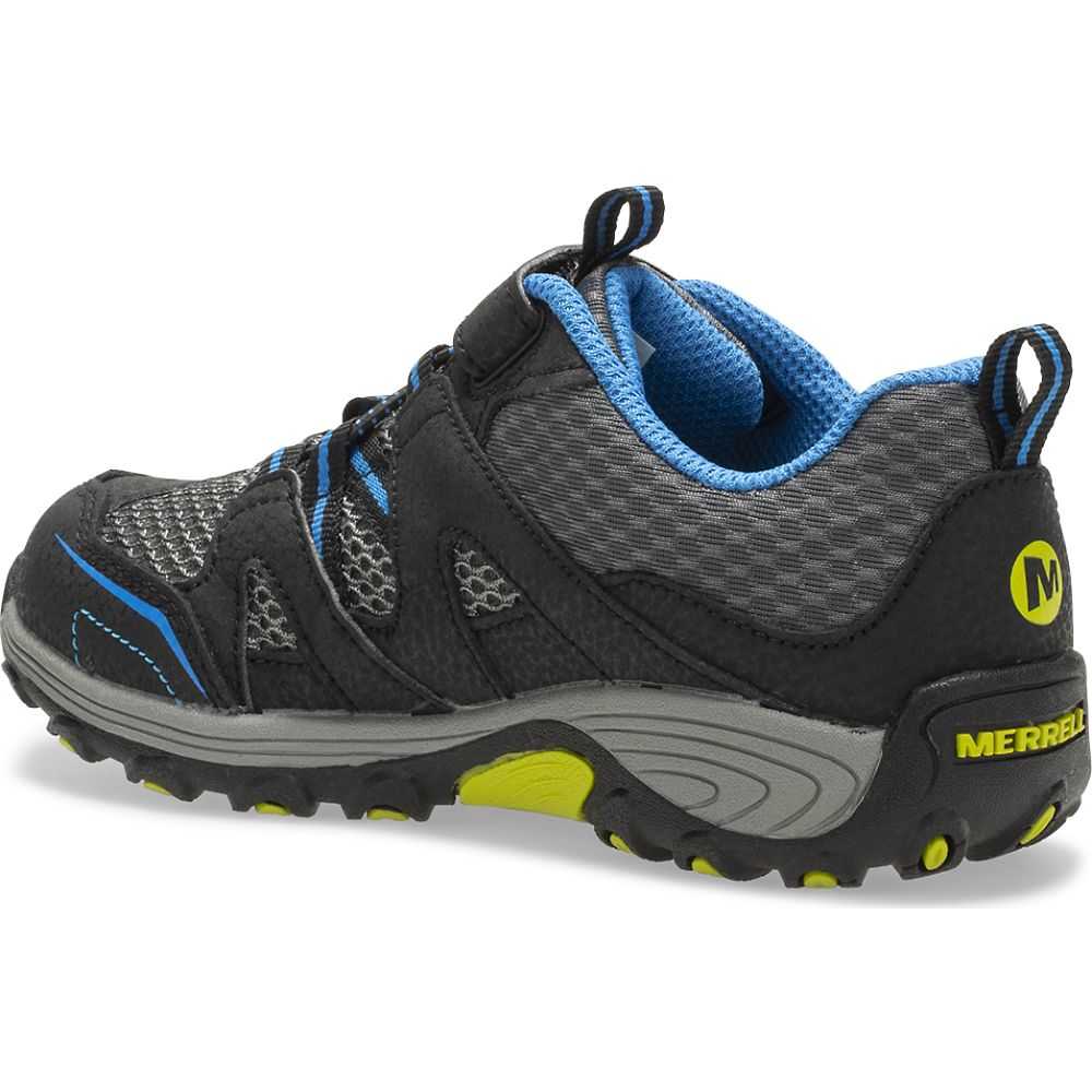 Black/Blue Boys' Merrell Trail Chaser Sneakers | Dubai-9175642