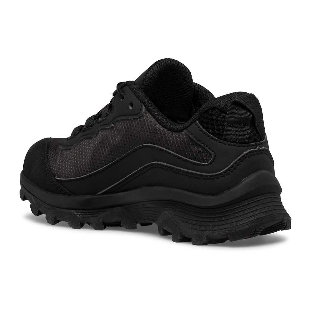 Black Boys' Merrell Moab Speed Low Waterproof Sneakers | Dubai-0452796