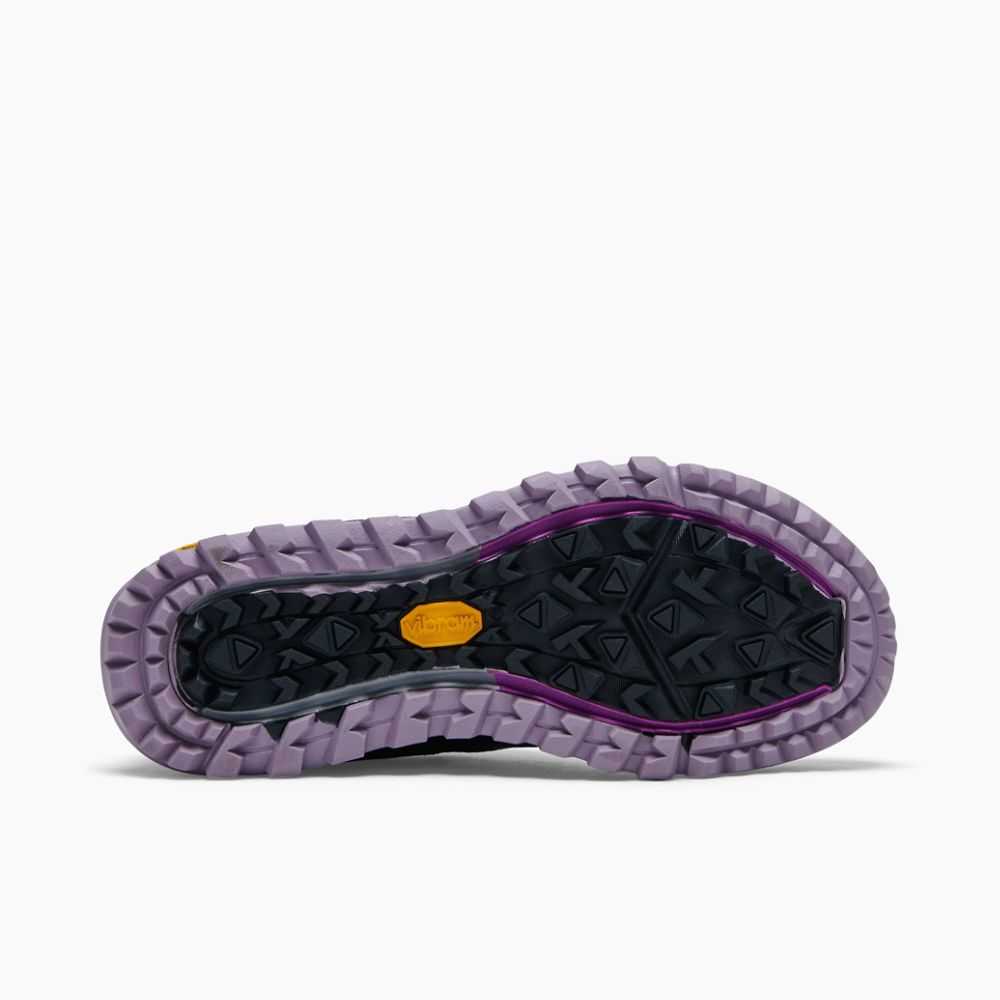 Black/Dark Grey Women's Merrell Antora 2 Trail Running Shoes | Dubai-1740386