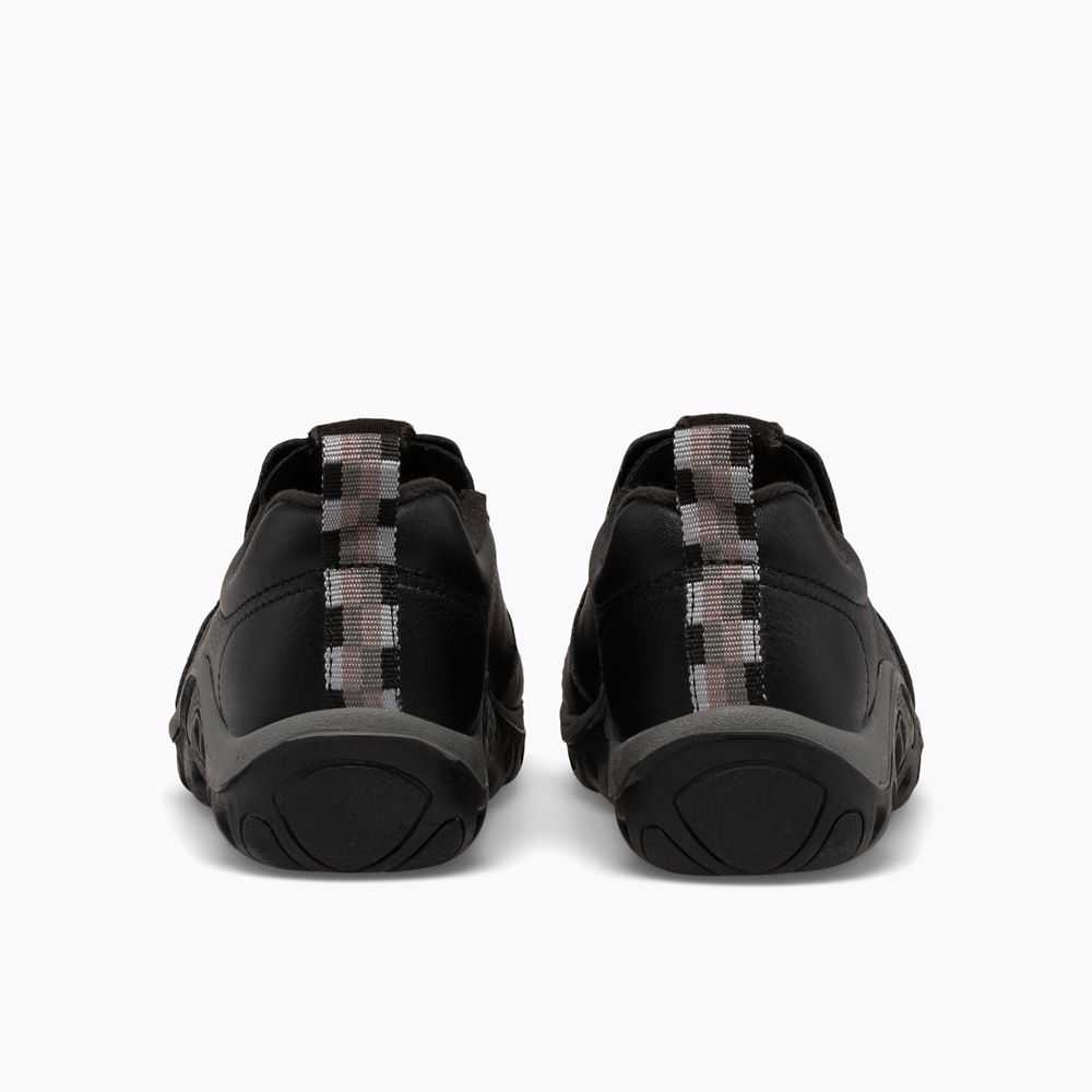 Black Girls' Merrell Jungle Moc Leather Slip On Shoes | Dubai-4952163