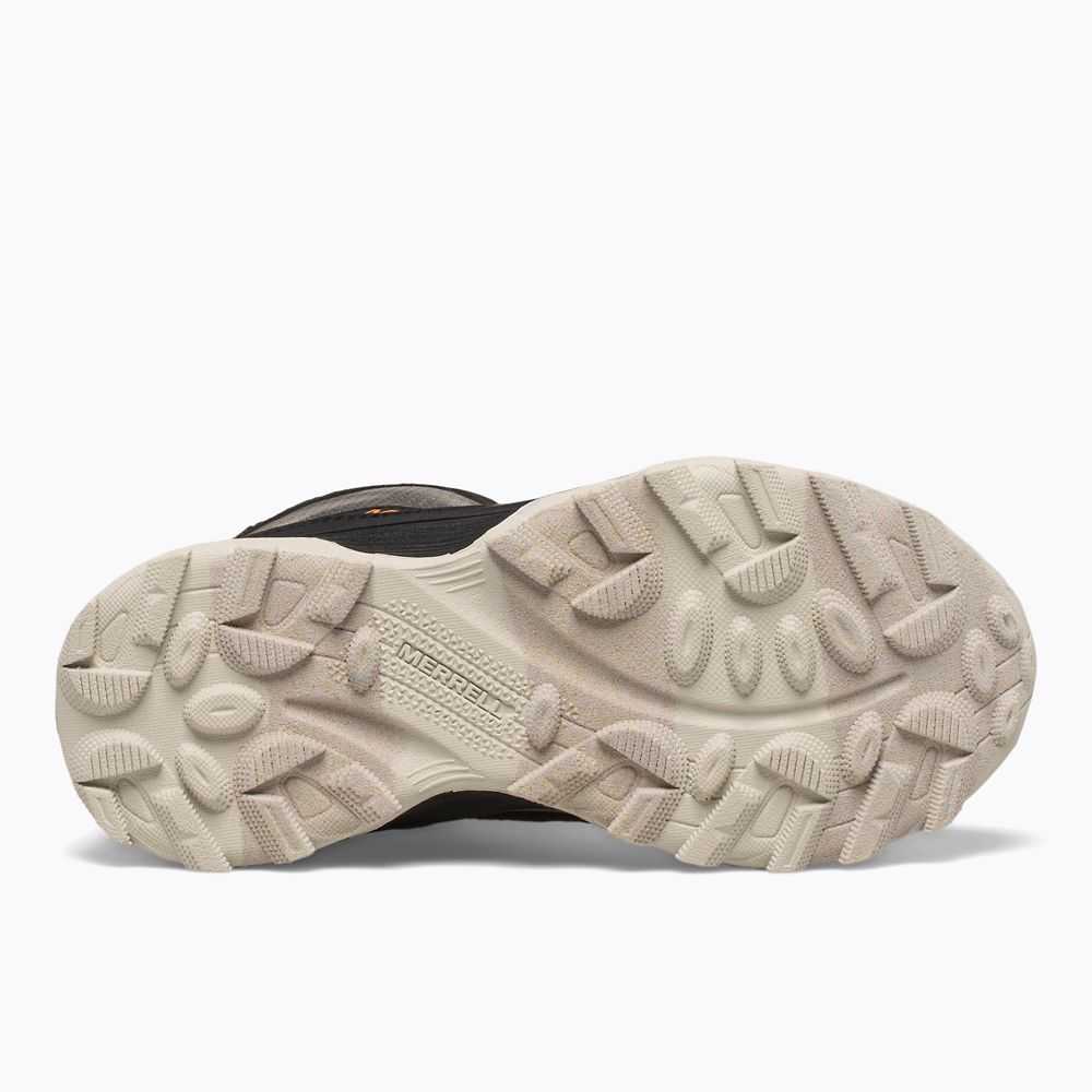 Black Girls' Merrell Moab Speed Mid Waterproof Sneakers | Dubai-8305976