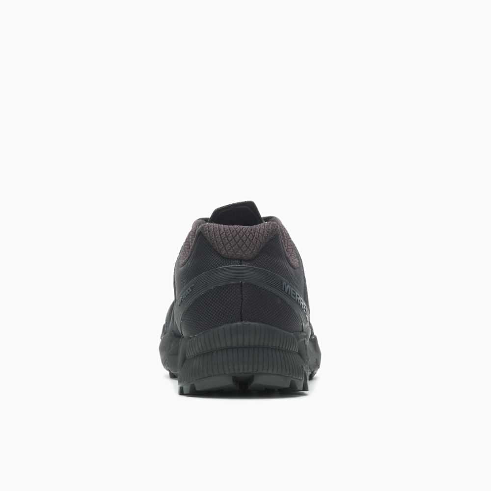 Black Men's Merrell Agility Peak Work Shoes | Dubai-2536074