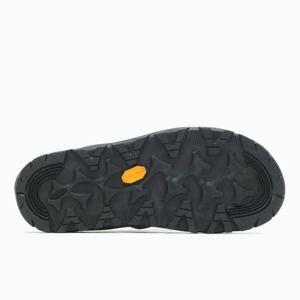 Black Men's Merrell Breakwater Flip Flops | Dubai-6580734