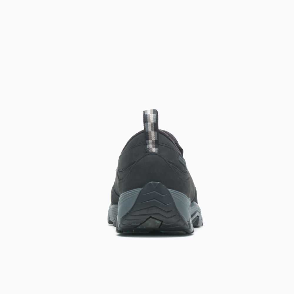 Black Men's Merrell ColdPack Ice+ Moc Waterproof Hiking Shoes | Dubai-3504291