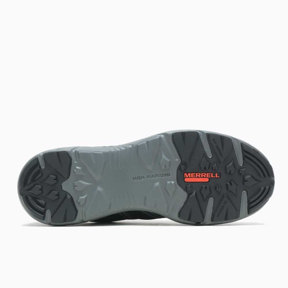 Black Men's Merrell Fullbench Superlite Alloy Toe Wide Width Work Shoes | Dubai-3106458