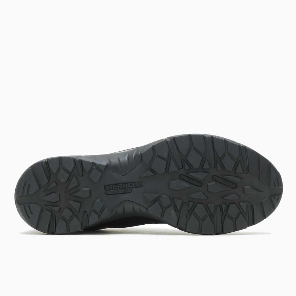 Black Men's Merrell Fullbench Work Shoes | Dubai-3842675