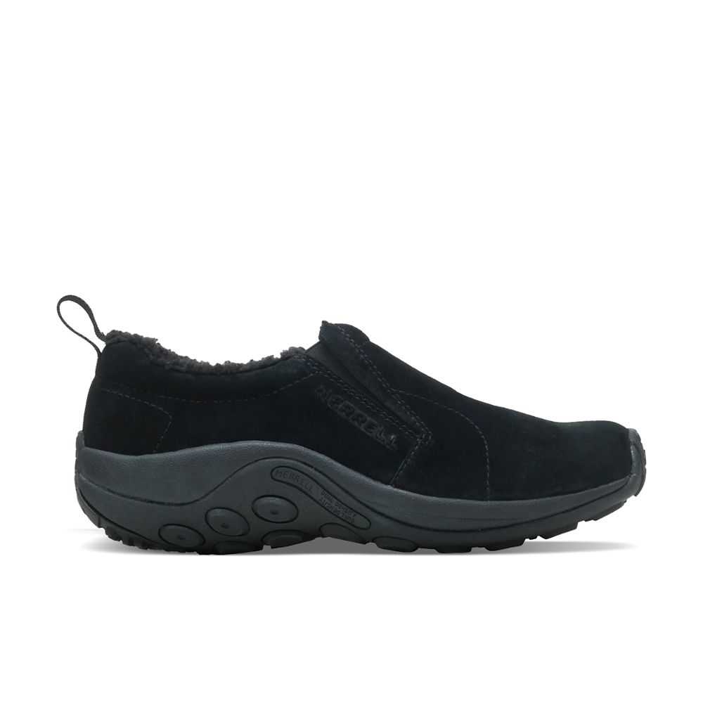 Black Men\'s Merrell Jungle Moc Slip On Shoes | Dubai-3024865