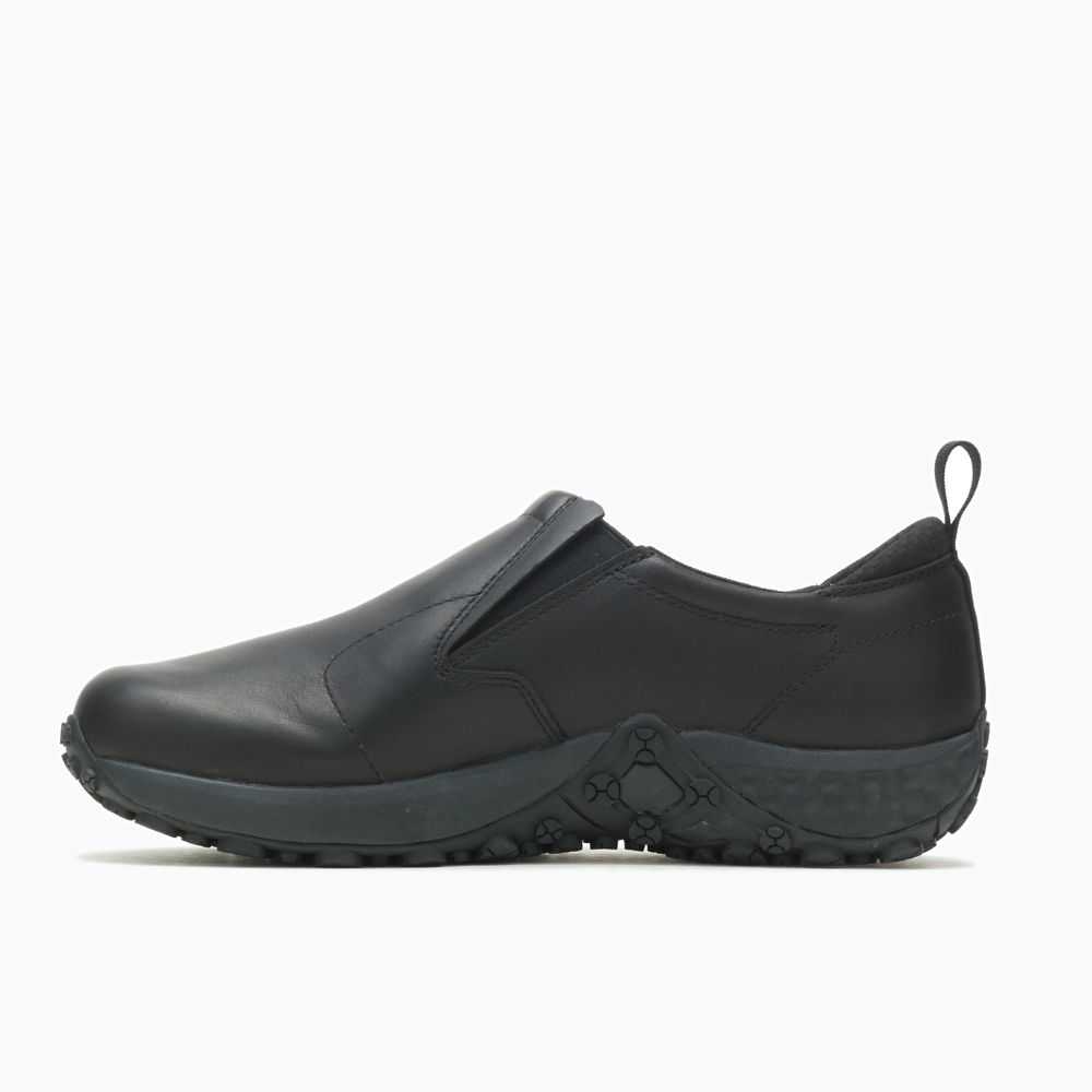 Black Men's Merrell Jungle Moc Work Shoes | Dubai-0853961