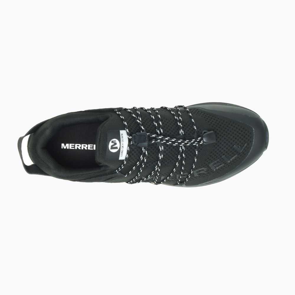 Black Men's Merrell Long Sky Sewn Walking Shoes | Dubai-0723695