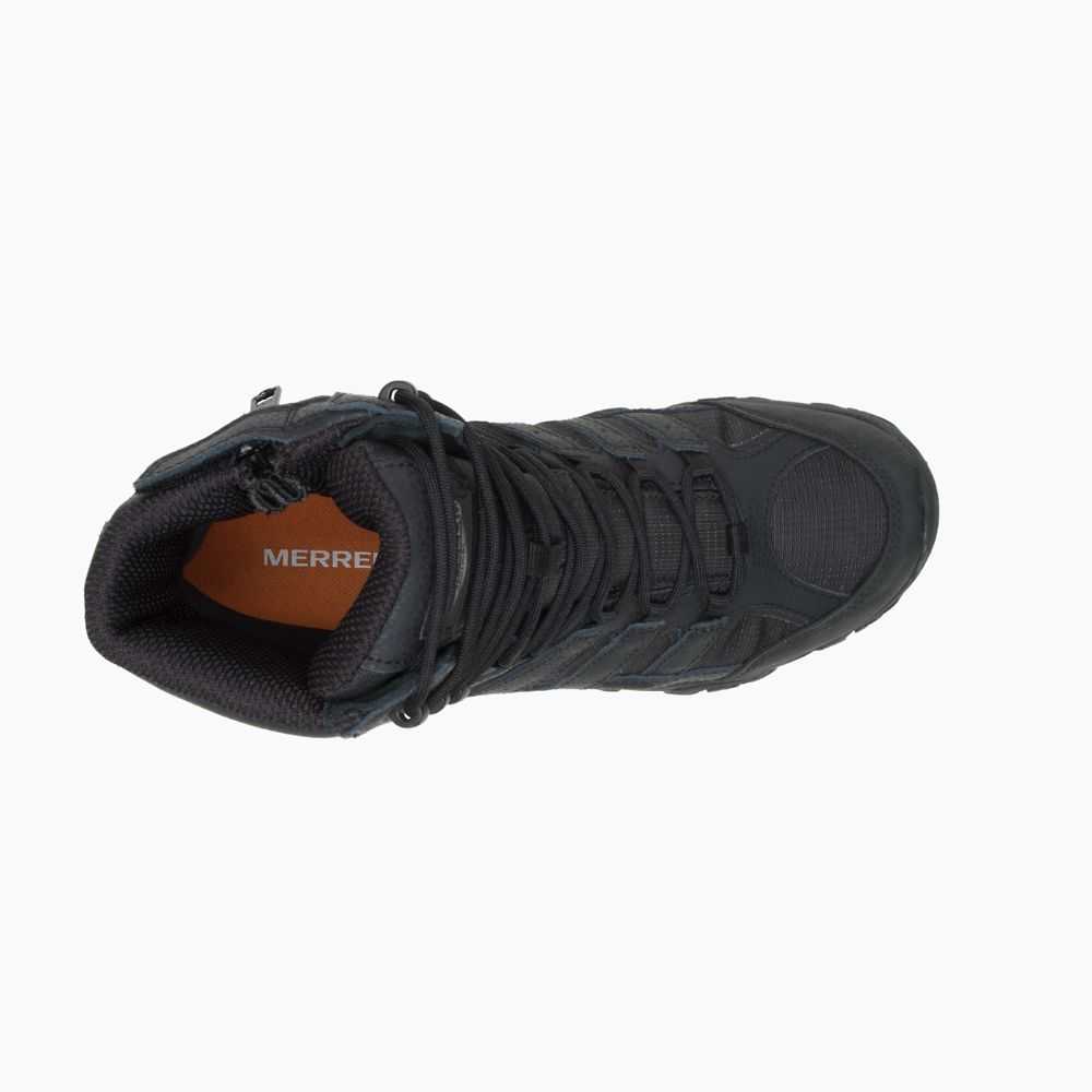 Black Men's Merrell Moab 2 8 Tactical Waterproof Work Boots | Dubai-1253807