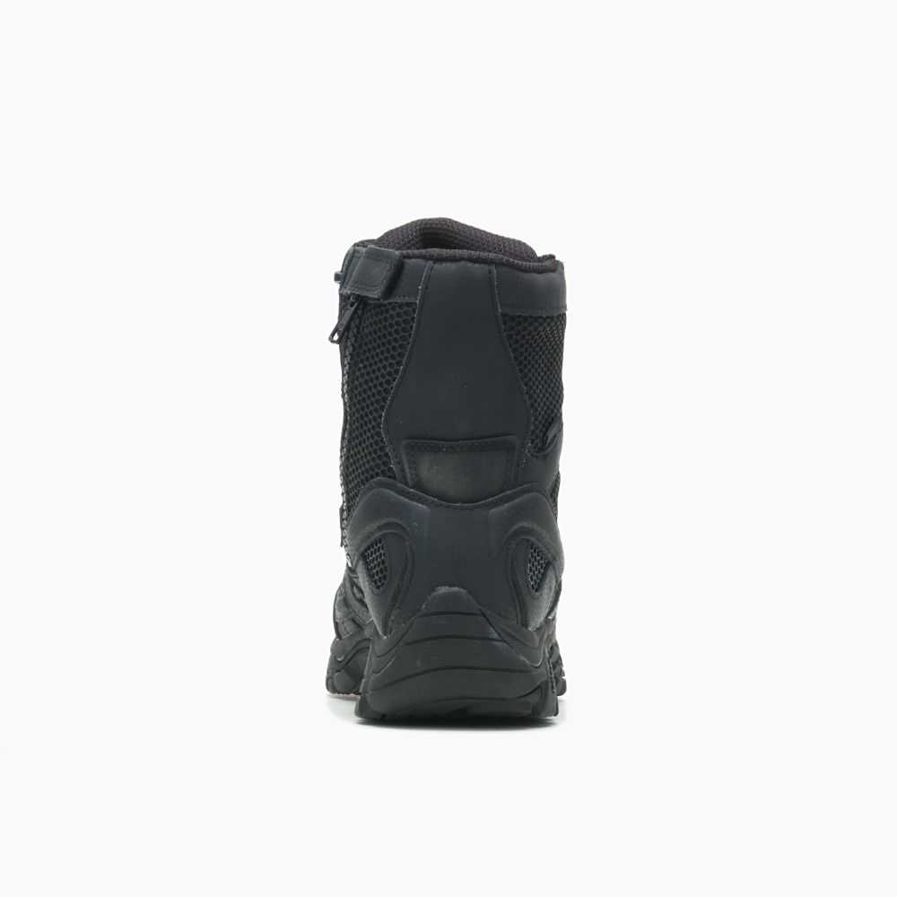 Black Men's Merrell Moab 2 8 Tactical Waterproof Tactical Boots | Dubai-5762903