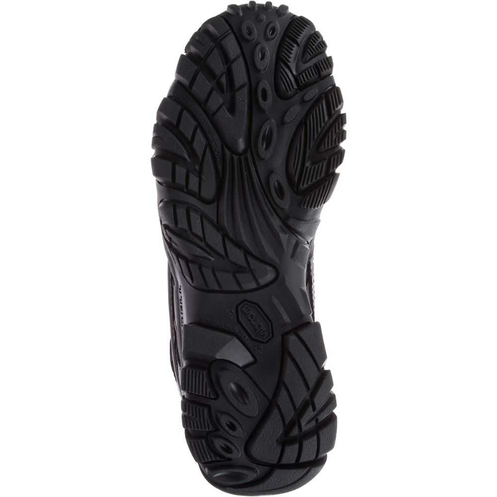 Black Men's Merrell Moab 2 Mid Tactical Response Waterproof Tactical Boots | Dubai-0541872