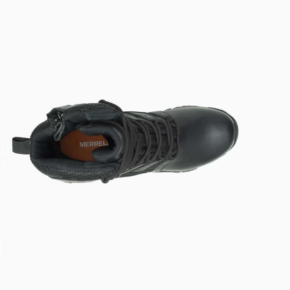 Black Men's Merrell Moab 2 Tactical Boots | Dubai-7532084