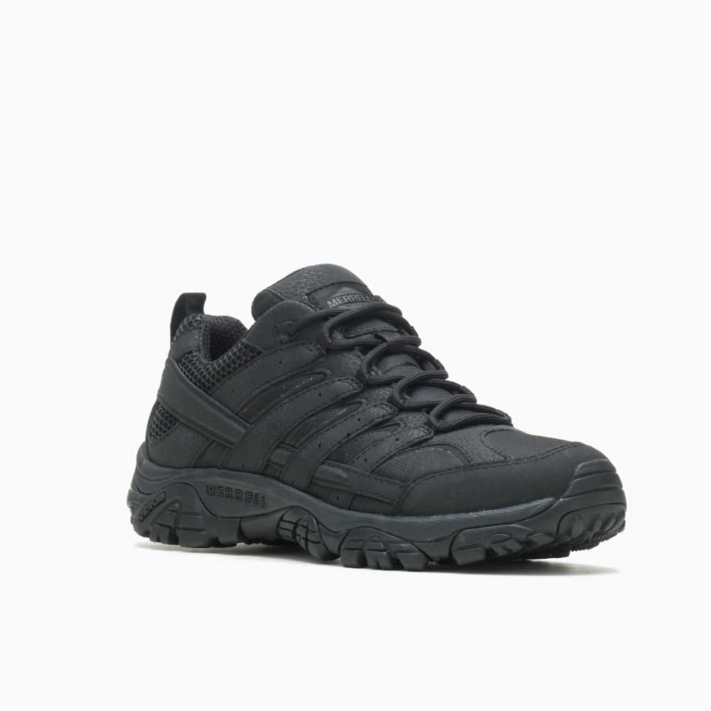 Black Men's Merrell Moab 2 Tactical Work Shoes | Dubai-2915047