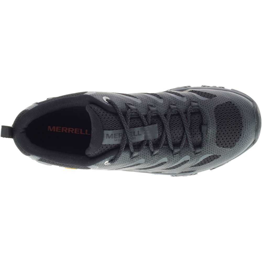 Black Men's Merrell Moab 3 Edge Hiking Shoes | Dubai-2918074