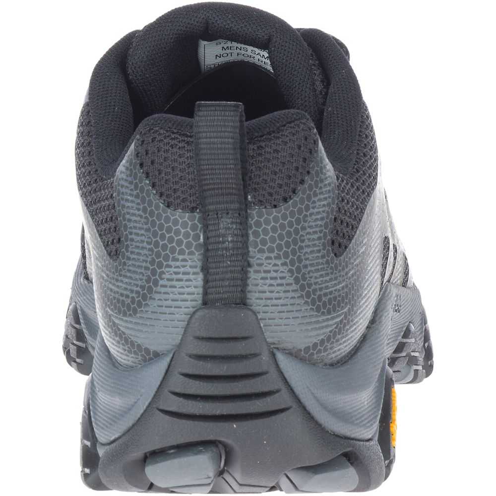 Black Men's Merrell Moab 3 Edge Hiking Shoes | Dubai-2918074