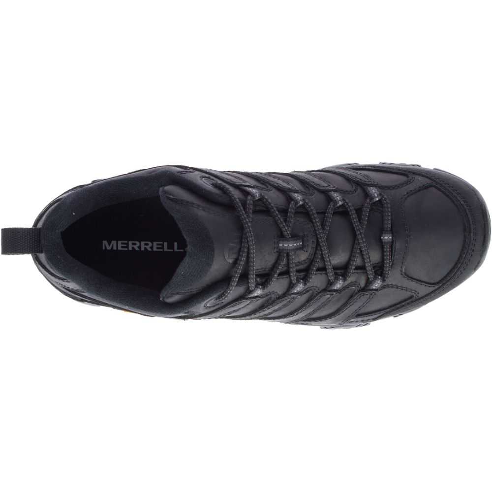 Black Men's Merrell Moab 3 Prime Waterproof Hiking Shoes | Dubai-6153490