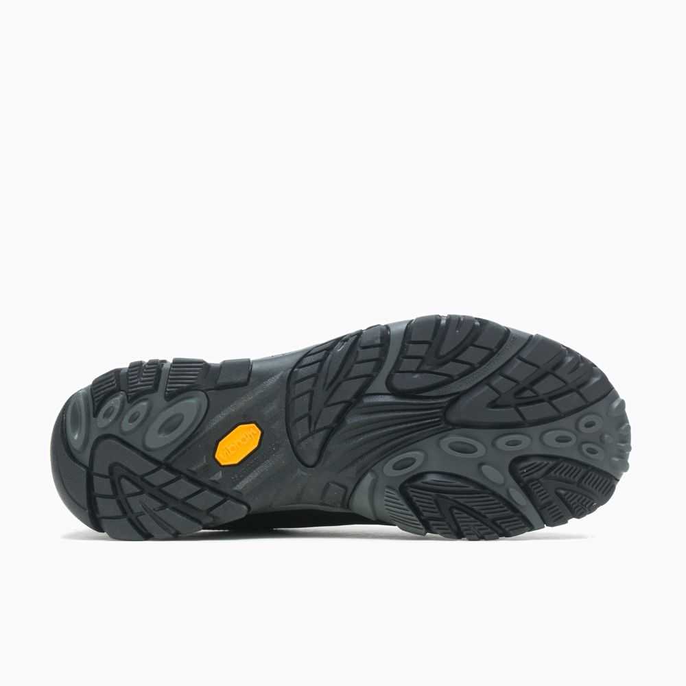 Black Men's Merrell Moab Adventure Lace Waterproof Casual Sneakers | Dubai-2490857