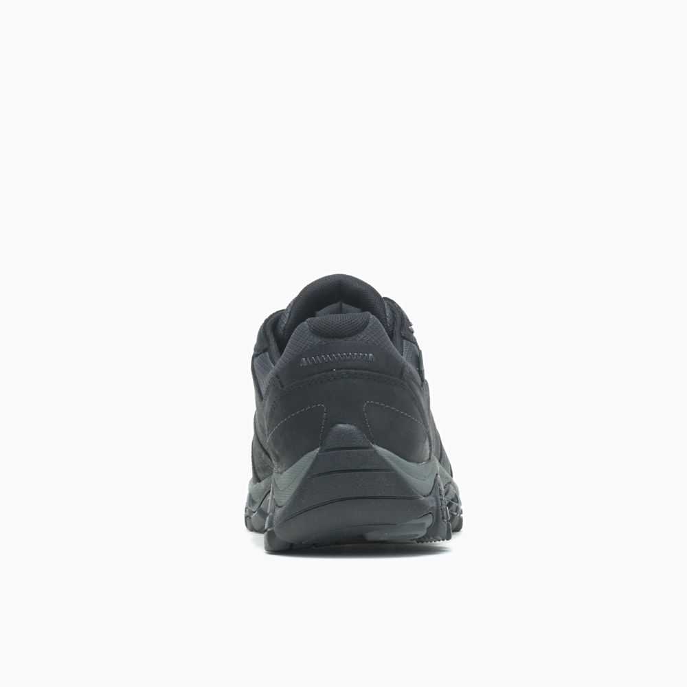 Black Men's Merrell Moab Adventure Lace Waterproof Casual Sneakers | Dubai-2490857