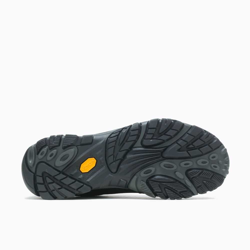 Black Men's Merrell Moab Adventure Lace Wide Width Casual Sneakers | Dubai-7501296