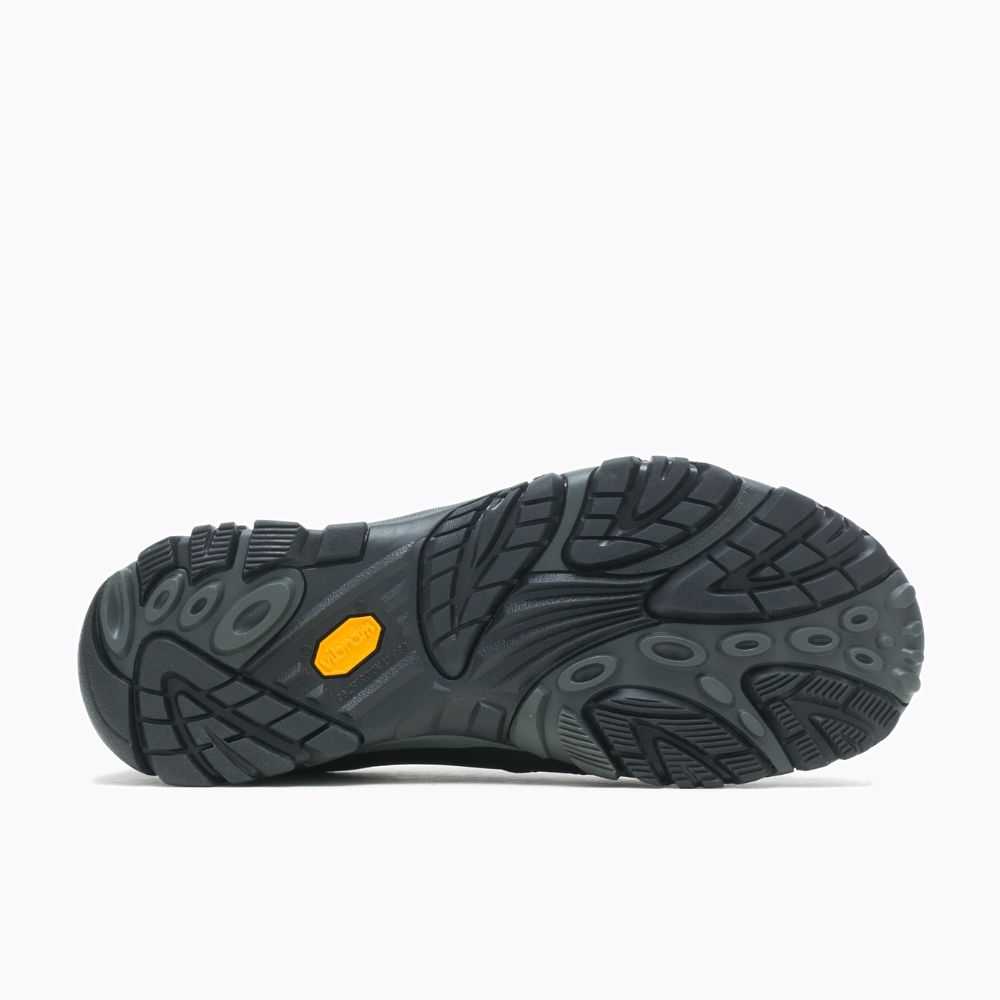 Black Men's Merrell Moab Adventure Moc Casual Shoes | Dubai-3256874