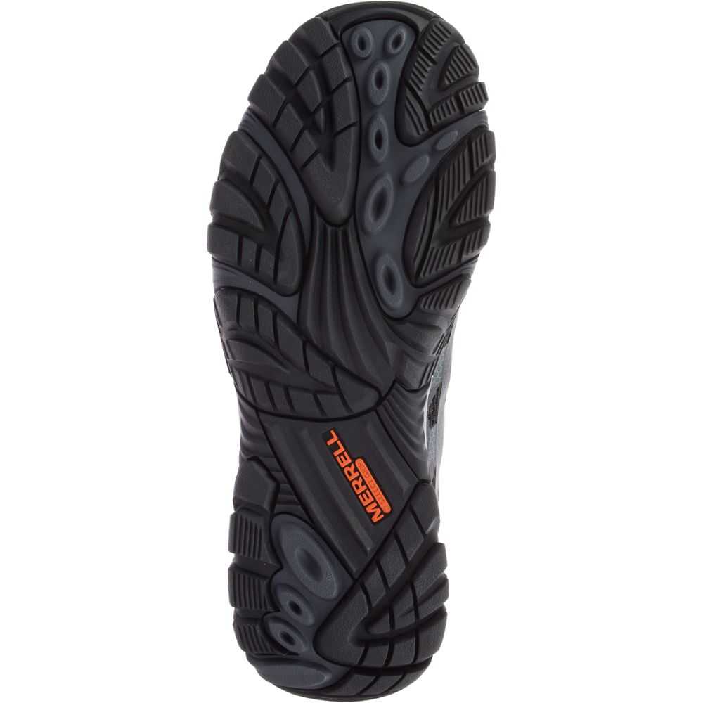 Black Men's Merrell Moab Edge 2 Hiking Shoes | Dubai-9072814