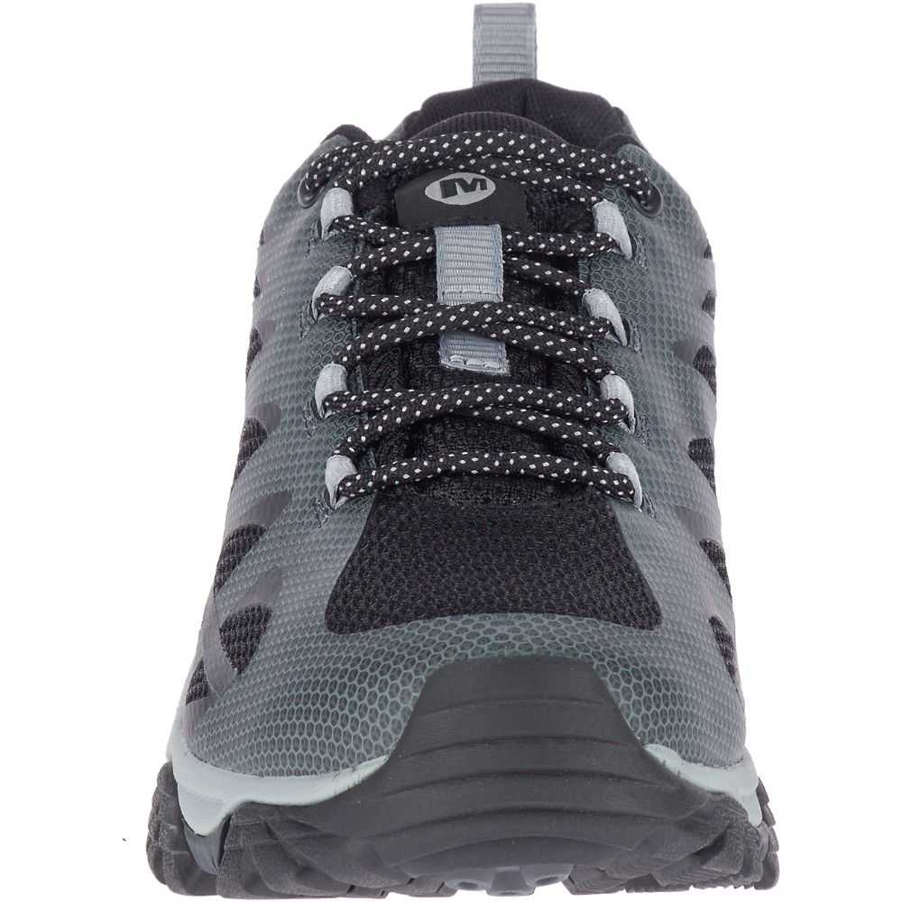 Black Men's Merrell Moab Edge 2 Hiking Shoes | Dubai-9072814