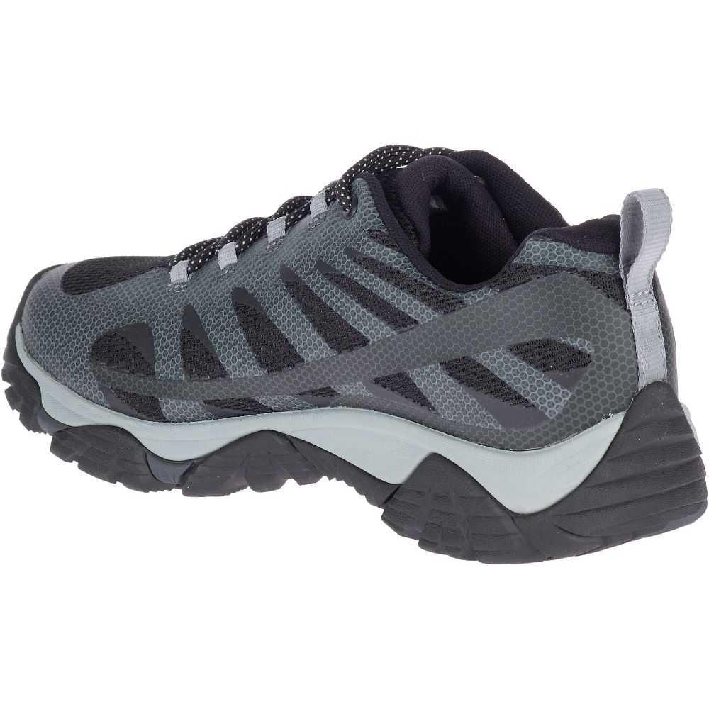 Black Men's Merrell Moab Edge 2 Hiking Shoes | Dubai-9072814