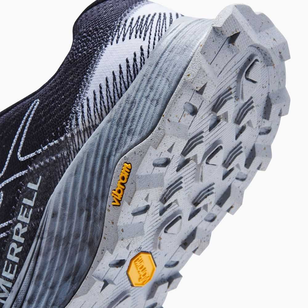 Black Men's Merrell Moab Flight Trail Running Shoes | Dubai-6204851