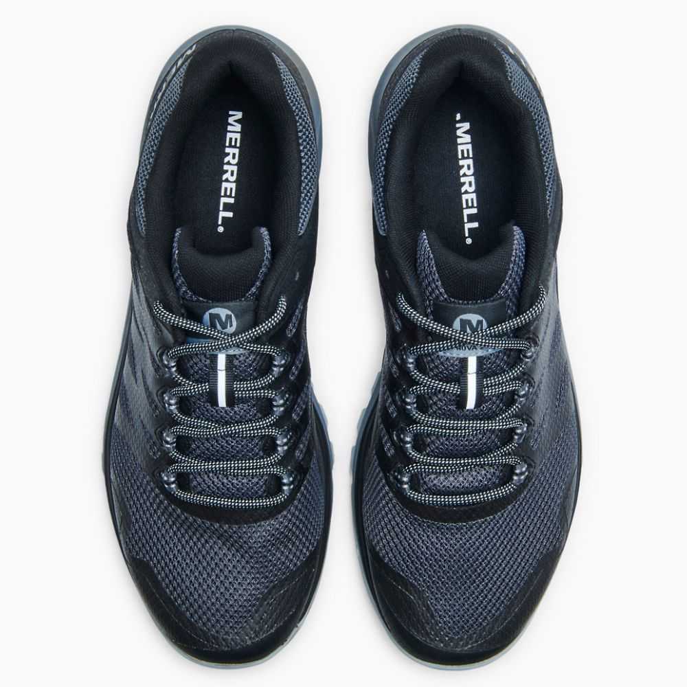 Black Men's Merrell Nova 2 Walking Shoes | Dubai-0874932