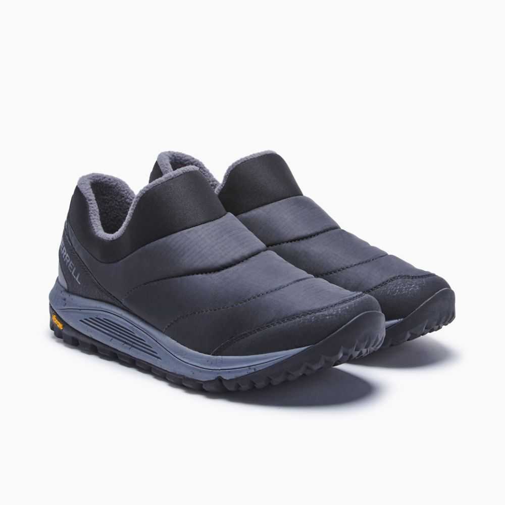 Black Men's Merrell Nova Moc Sneakers | Dubai-2396817