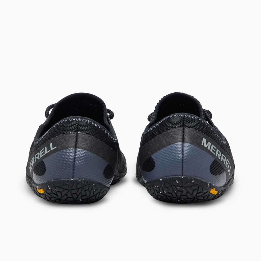 Black Men's Merrell Vapor Glove 5 Barefoot Shoes | Dubai-5013496