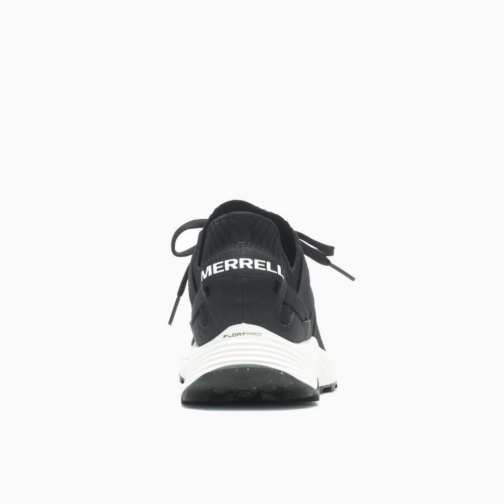 Black/White Men's Merrell Embark Lace Wide Width Sneakers | Dubai-4586703