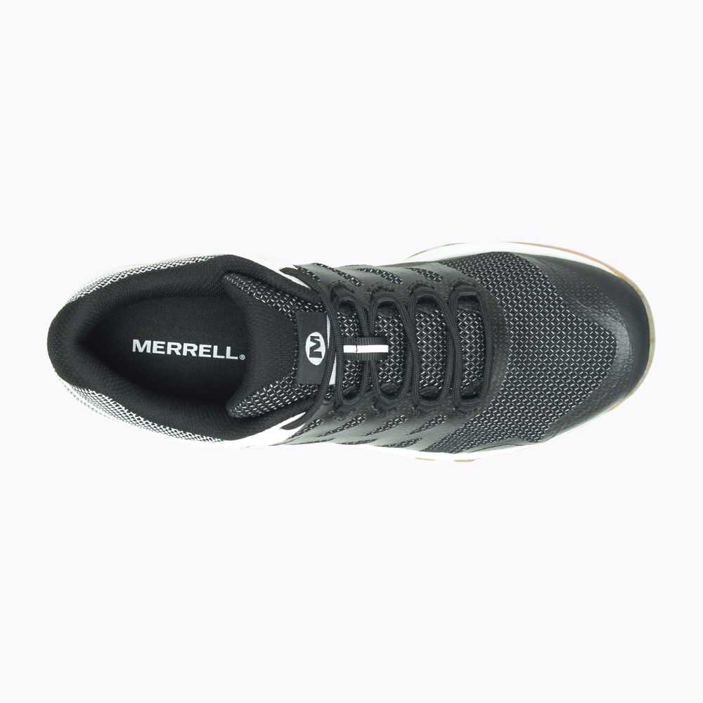 Black/White Men's Merrell Nova 2 Eco Dye Wide Width Trail Running Shoes | Dubai-2704198