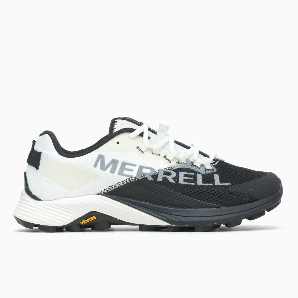 Black/White Women\'s Merrell MTL Long Sky 2 Trail Running Shoes | Dubai-9814670