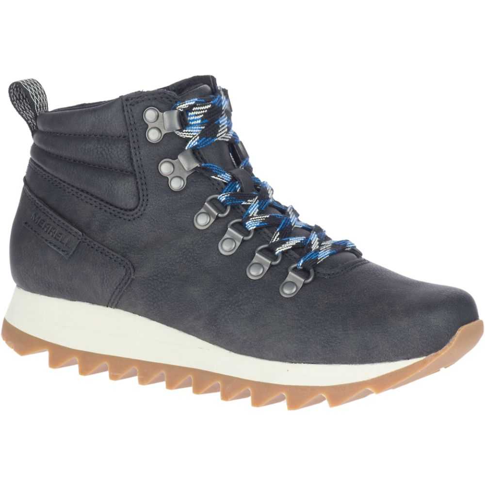 Black Women's Merrell Alpine Hiking Boots | Dubai-0374285