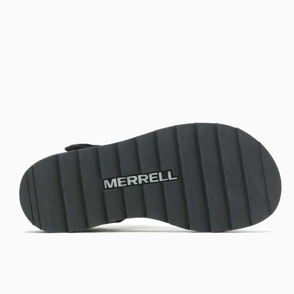 Black Women's Merrell Alpine Strap Sandals | Dubai-9623480