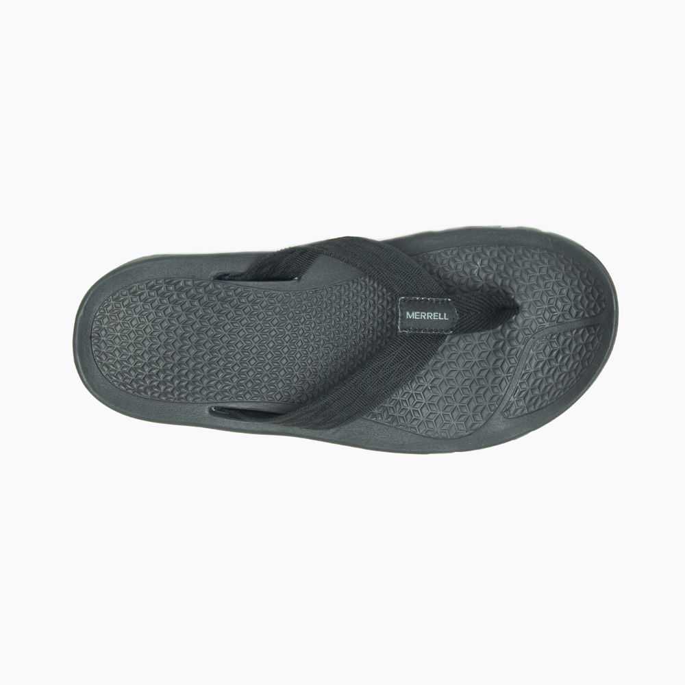 Black Women's Merrell Breakwater Flip Flops | Dubai-9106583