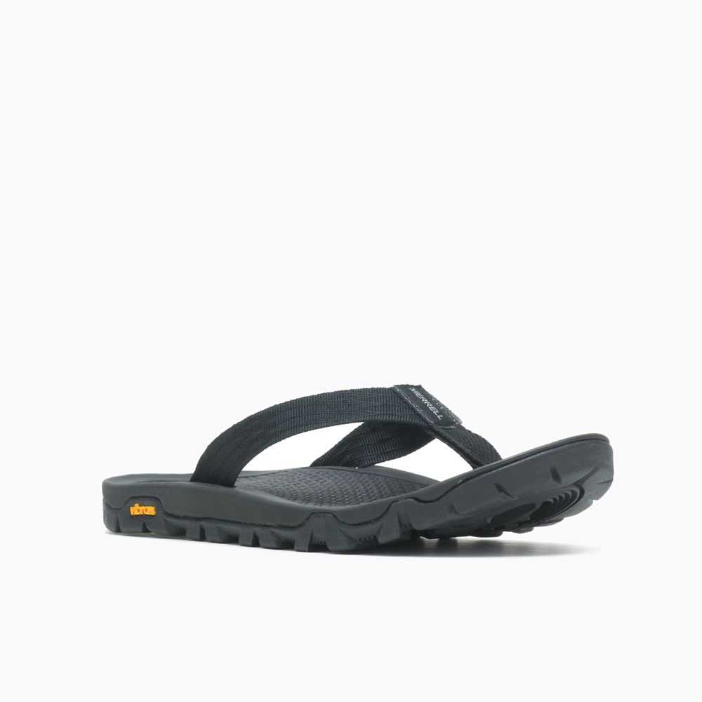 Black Women's Merrell Breakwater Flip Flops | Dubai-9106583