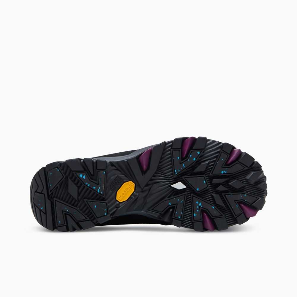 Black Women's Merrell ColdPack Ice+ Moc Waterproof Wide Width Hiking Shoes | Dubai-2750143