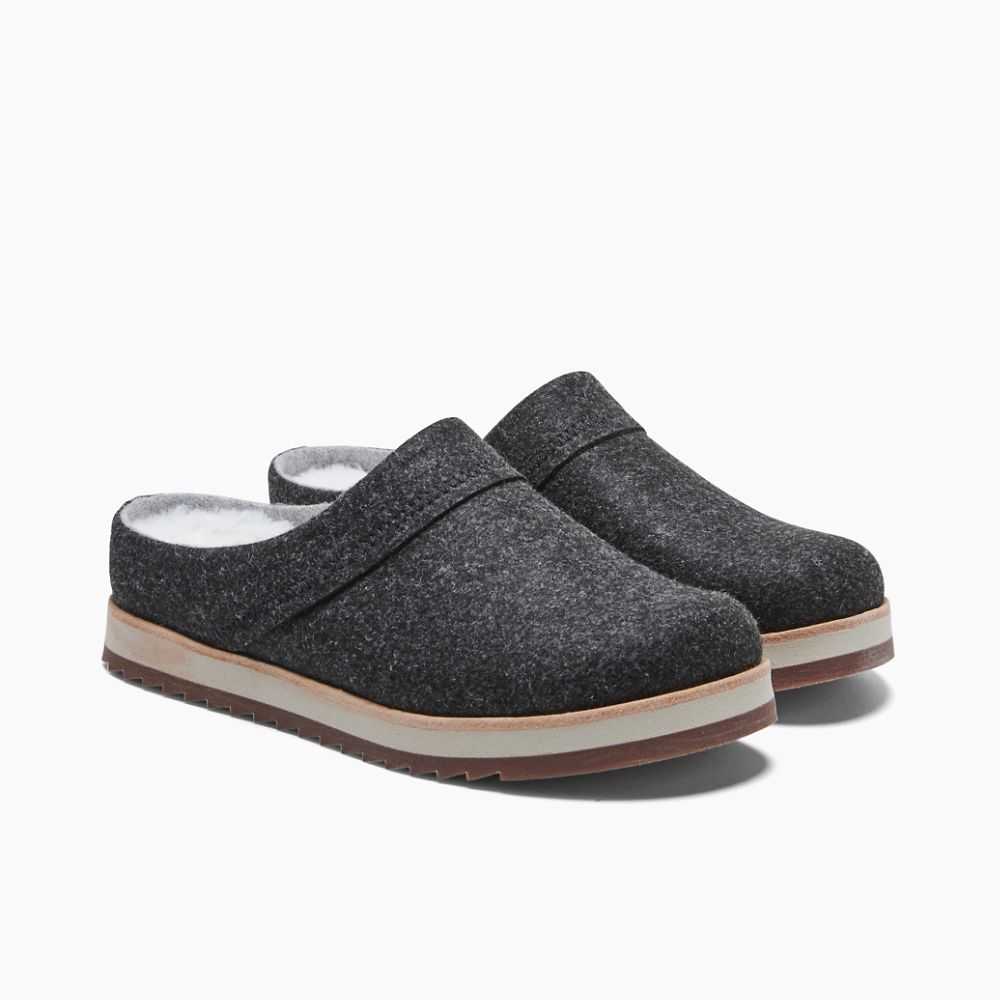 Black Women's Merrell Juno Clog Wool Casual Shoes | Dubai-8023174