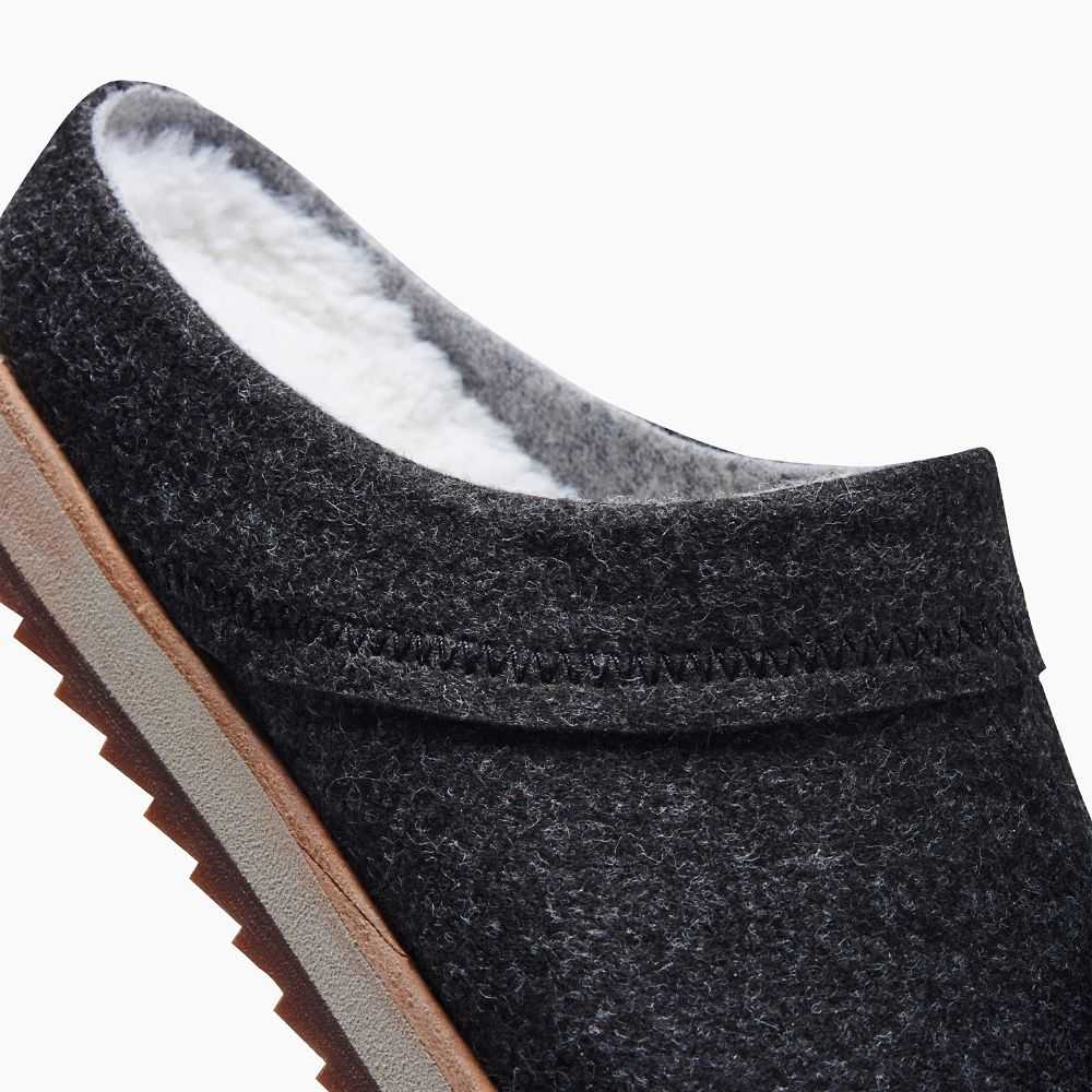 Black Women's Merrell Juno Clog Wool Casual Shoes | Dubai-8023174