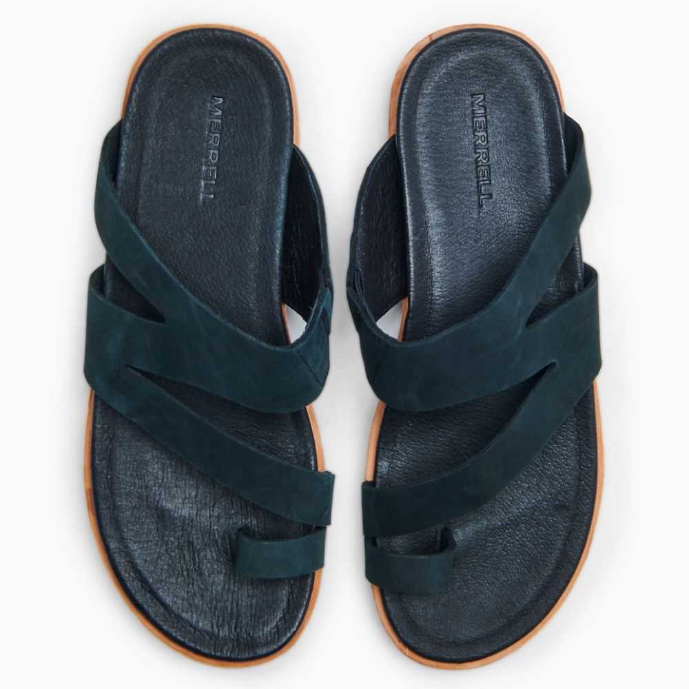 Black Women's Merrell Juno Wrap Sandals | Dubai-6420953