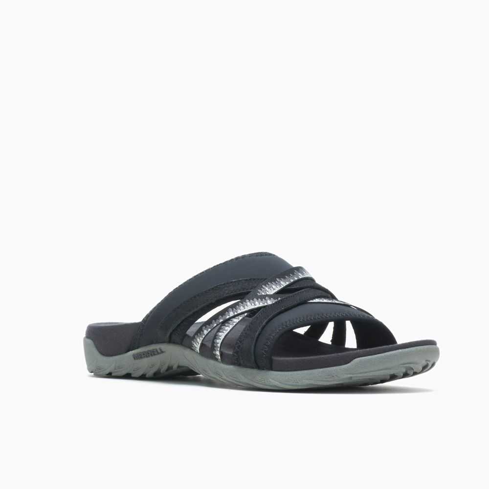 Black Women's Merrell Terran 3 Cush Slide Sandals | Dubai-3871629