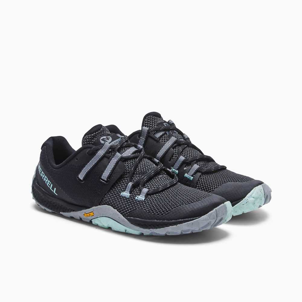 Black Women's Merrell Trail Glove 6 Eco Trail Running Shoes | Dubai-3184926