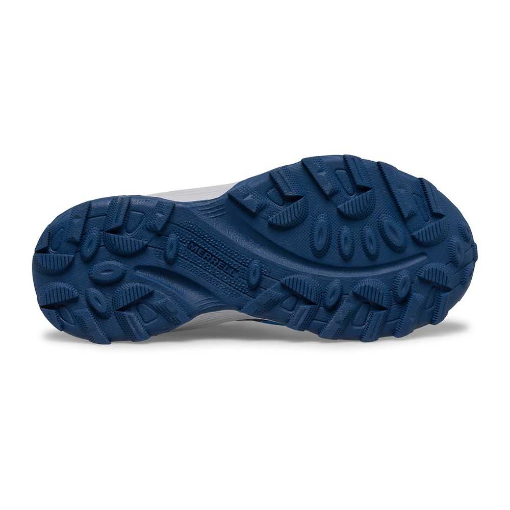 Blue Boys' Merrell Moab Speed Low Waterproof Sneakers | Dubai-7893056