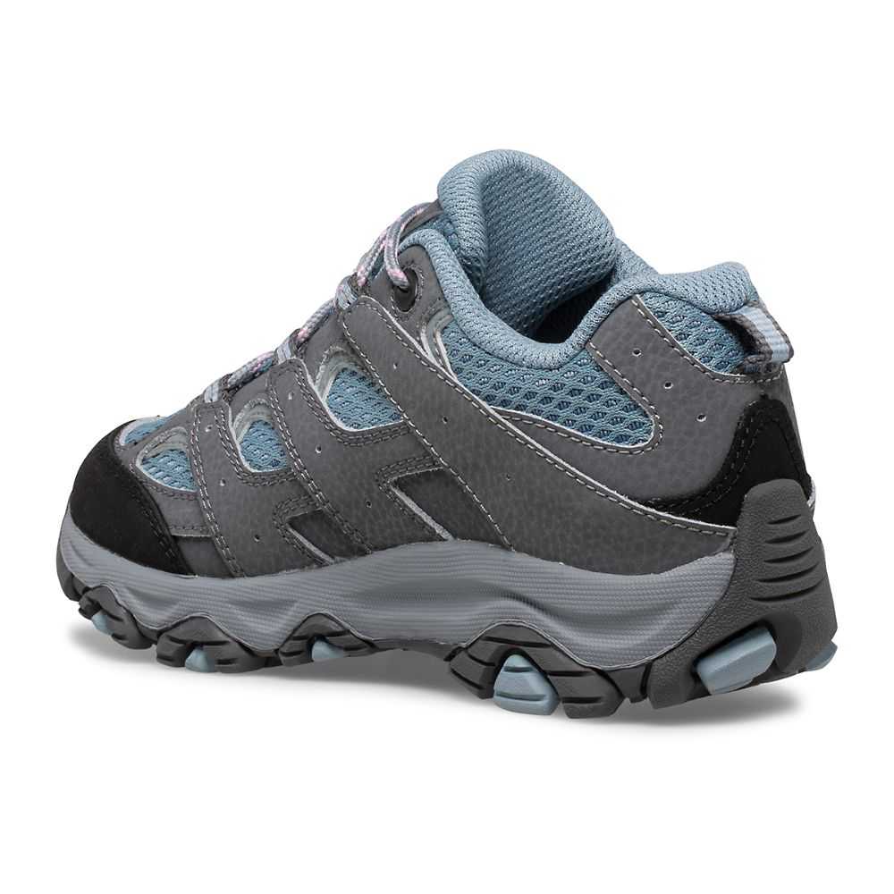 Blue/Grey Boys' Merrell Moab 3 Sneakers | Dubai-7914305