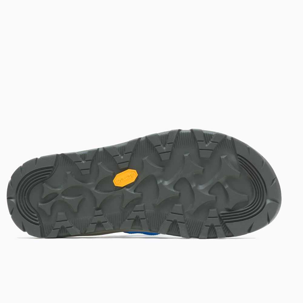 Blue Men's Merrell Breakwater Flip Flops | Dubai-8074651